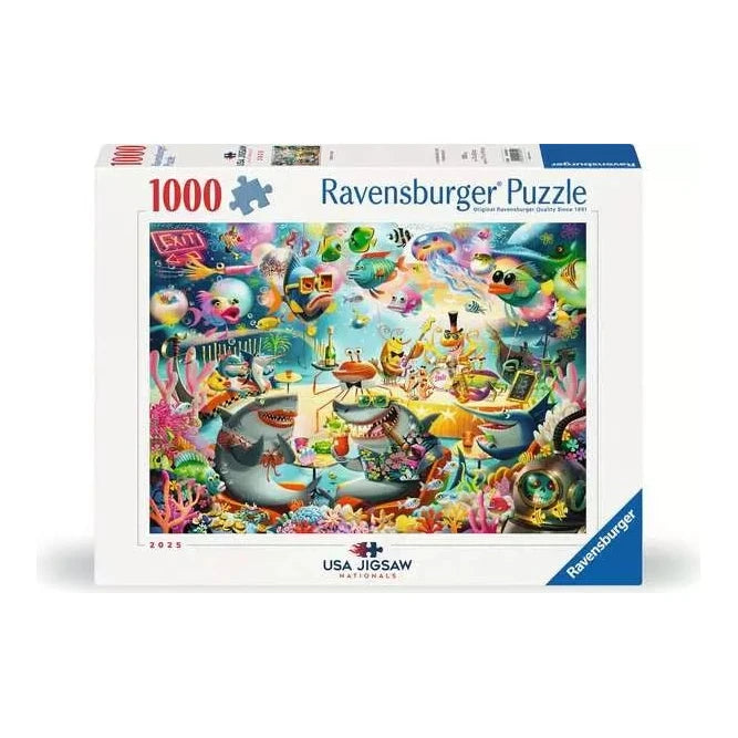 Cápa buli Ravensburger 1000 darabos kirakó puzzle (RA-12001602) - puzzlegarden