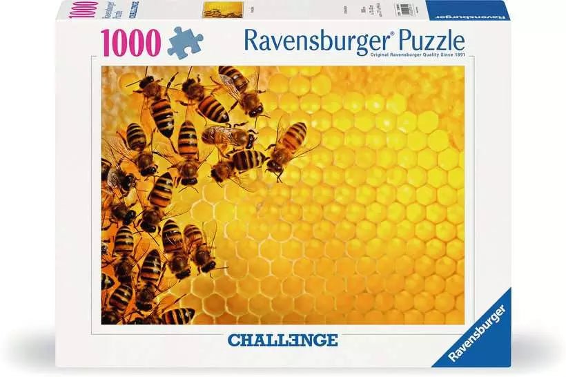 Challenge - Méhek Ravensburger 1000 darabos kirakó puzzle (RA - 12000614) - puzzlegarden