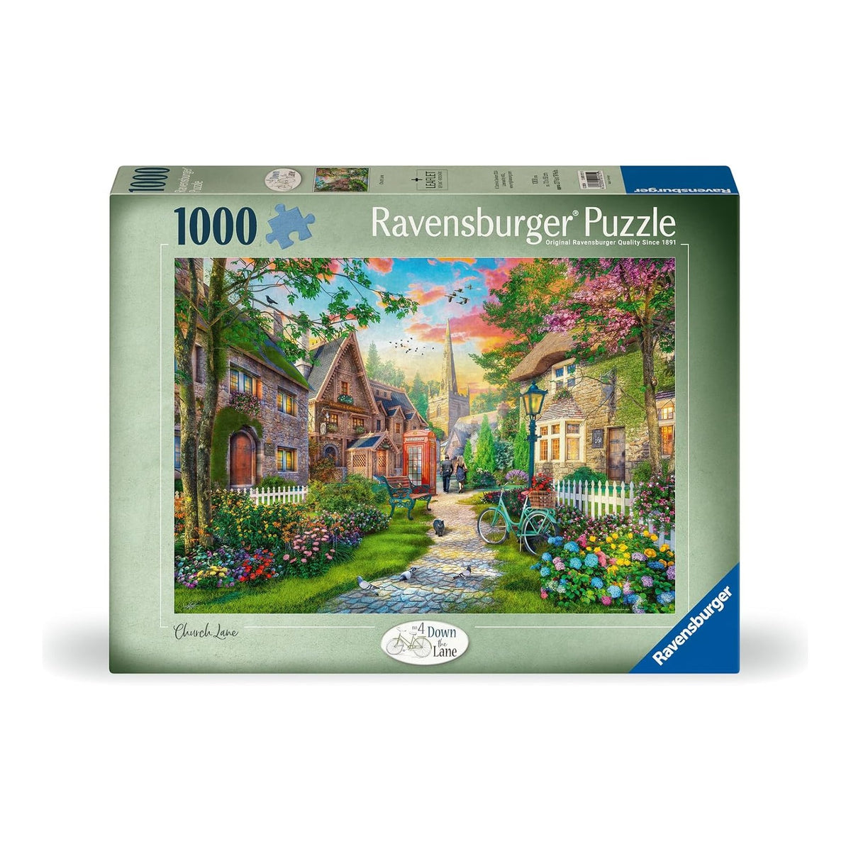 Church Lane Ravensburger 1000 darabos kirakó puzzle (RA - 12001101) - puzzlegarden