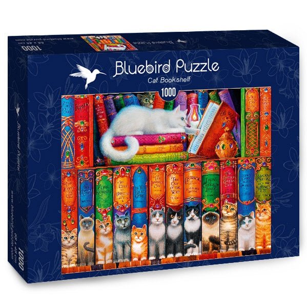 Cica - polc Bluebird 1000 darabos kirakó puzzle (BB - 70344 - P) - puzzlegarden