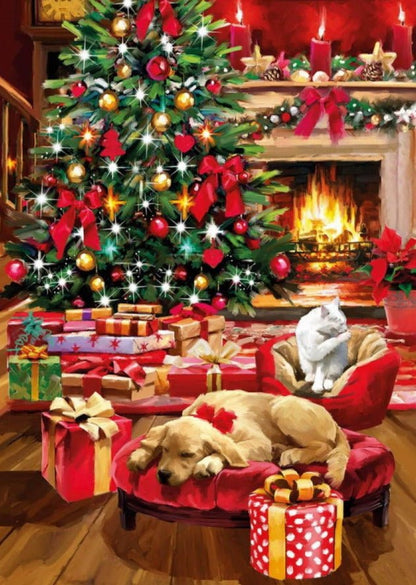 Classic Christmas Collection - Karácsony este Clementoni 1000 darabos kirakó puzzle (CL-39580 8005125395804) - puzzlegarden