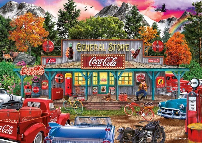 Coca - Cola Kisbolt Schmidt Spiele 1000 darabos kirakó puzzle (SCH - 57597) - puzzlegarden