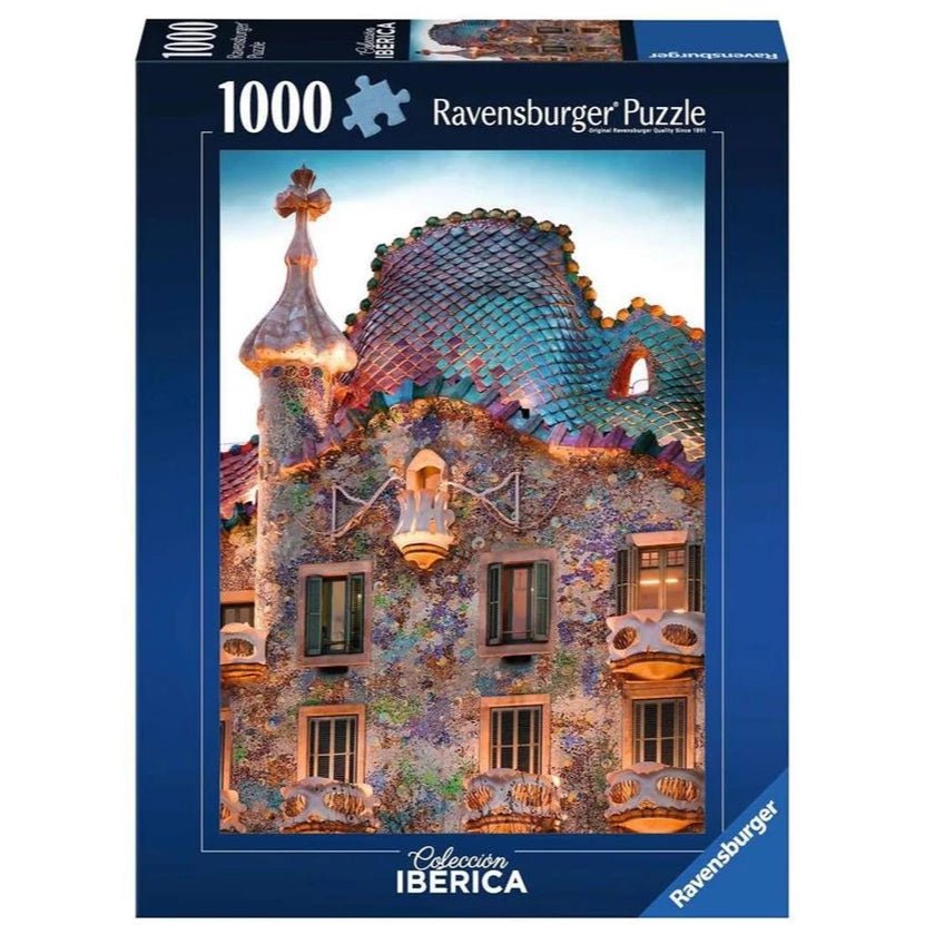 Colección Ibérica – Casa Batlló, Barcelona Ravensburger 1000 darabos kirakó puzzle (RA - 12000308 4005555003083) - puzzlegarden