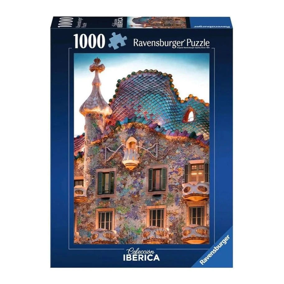 Colección Ibérica – Casa Batlló, Barcelona Ravensburger 1000 darabos kirakó puzzle (RA - 12000308) - puzzlegarden