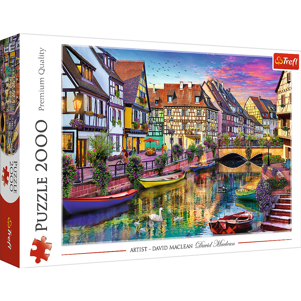 Colmar, Franciaország Trefl 2000 darabos kirakó puzzle (TR-27118) - puzzlegarden