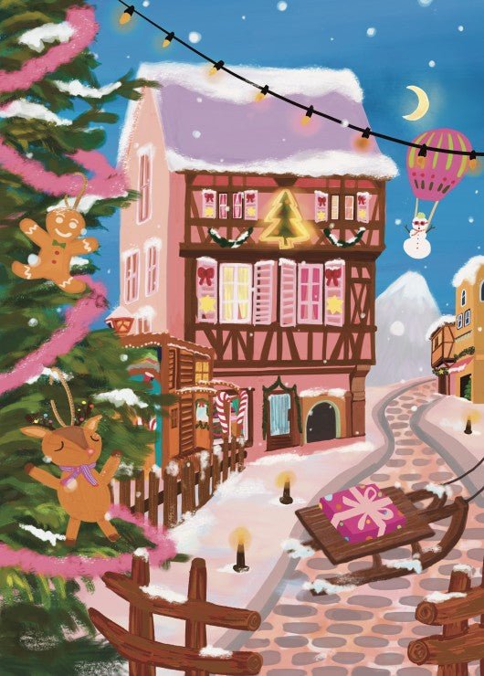 Colmar karácsonyi piac Pieces & Peace 500 darabos kirakó puzzle (PaP - 0133) - puzzlegarden