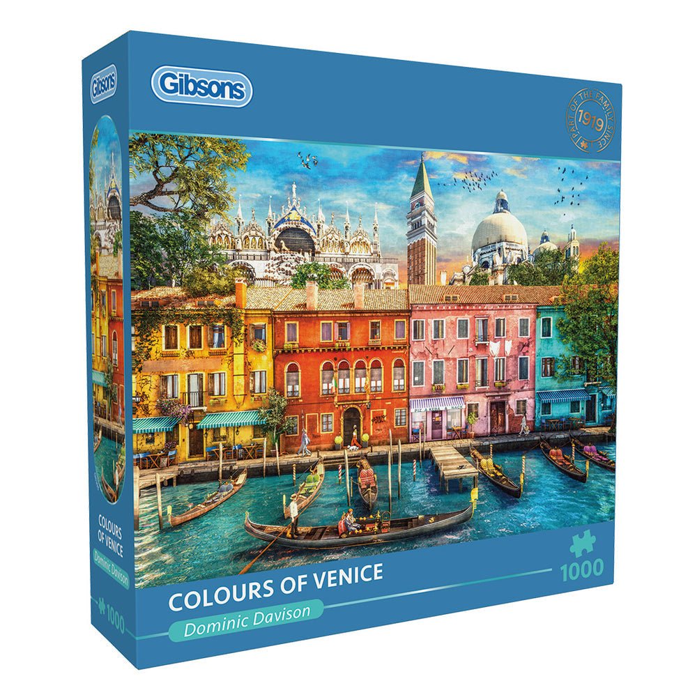 Velence színei Gibsons 1000 darabos kirakó puzzle (G - G6395) - puzzlegarden