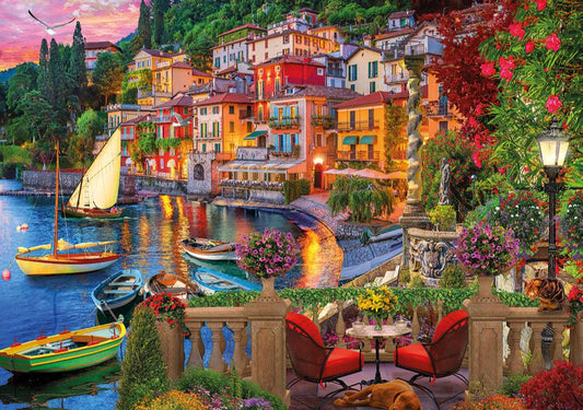 Comói - tó Gibsons 1000 darabos kirakó puzzle (G - G6387) - puzzlegarden