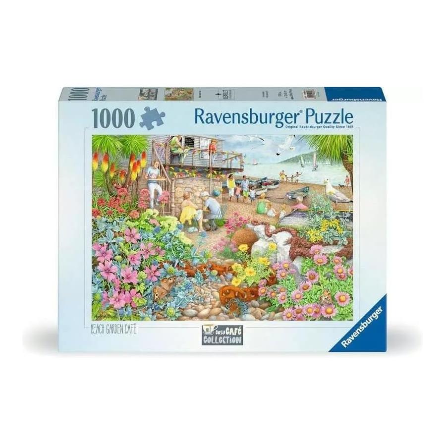 Cosy Cafe Collection No. 1 – Tengerparti kertkávézó Ravensburger 1000 darabos kirakó puzzle (RA-12000282) - puzzlegarden