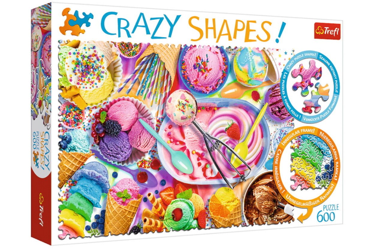 Crazy Shapes - Édes álom Trefl 600 darabos kirakó puzzle (TR - 11119) - puzzlegarden