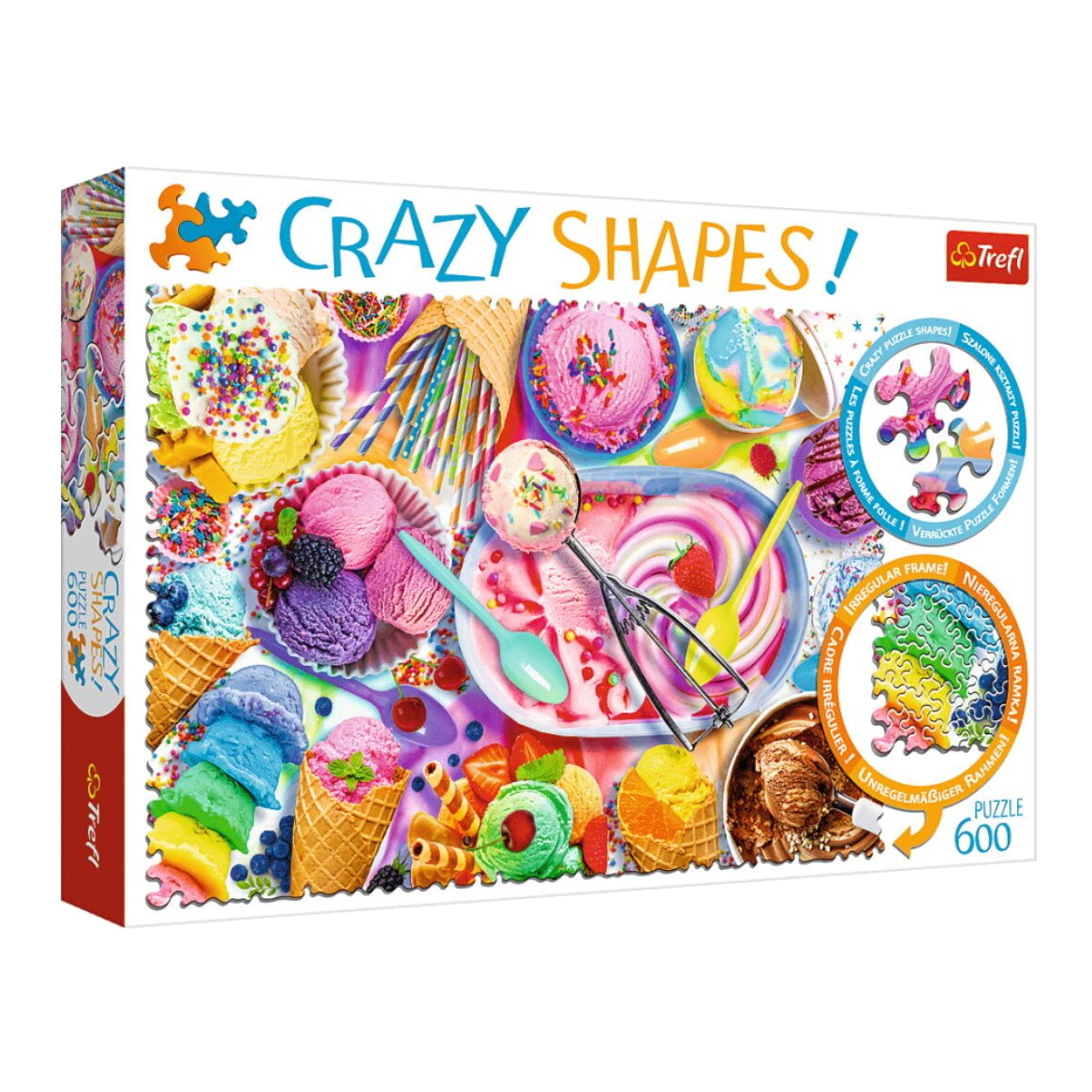 Crazy Shapes - Édes álom Trefl 600 darabos kirakó puzzle (TR-11119) - puzzlegarden