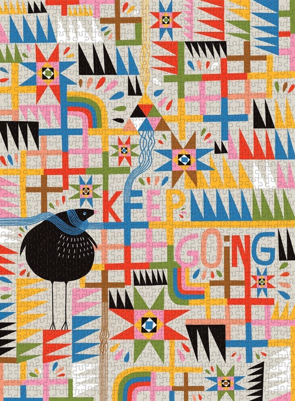 Csak így tovább! Galison 1000 darabos kirakó puzzle (GA - 9780735368460) - puzzlegarden