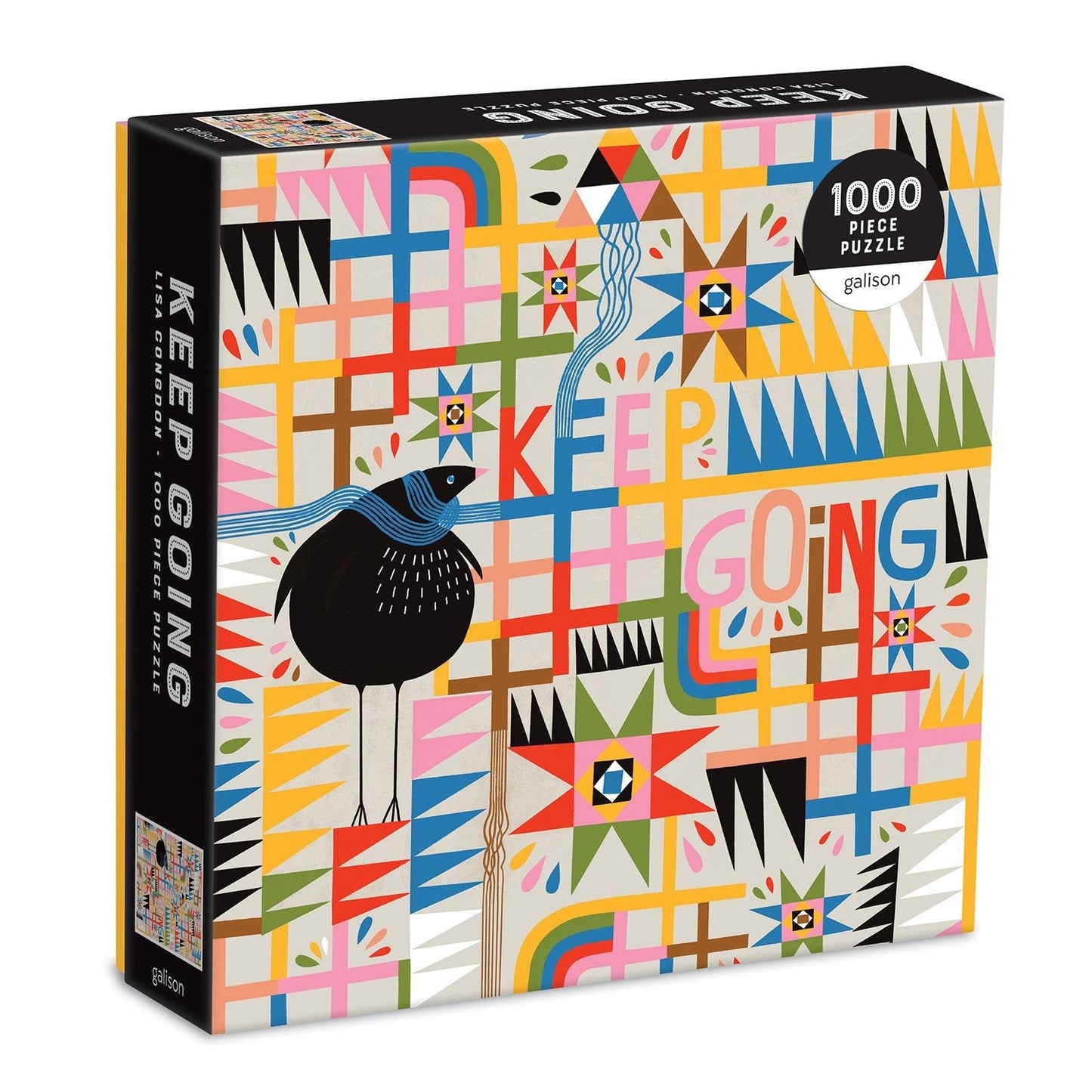 Csak így tovább! Galison 1000 darabos kirakó puzzle (GA - 9780735368460) - puzzlegarden