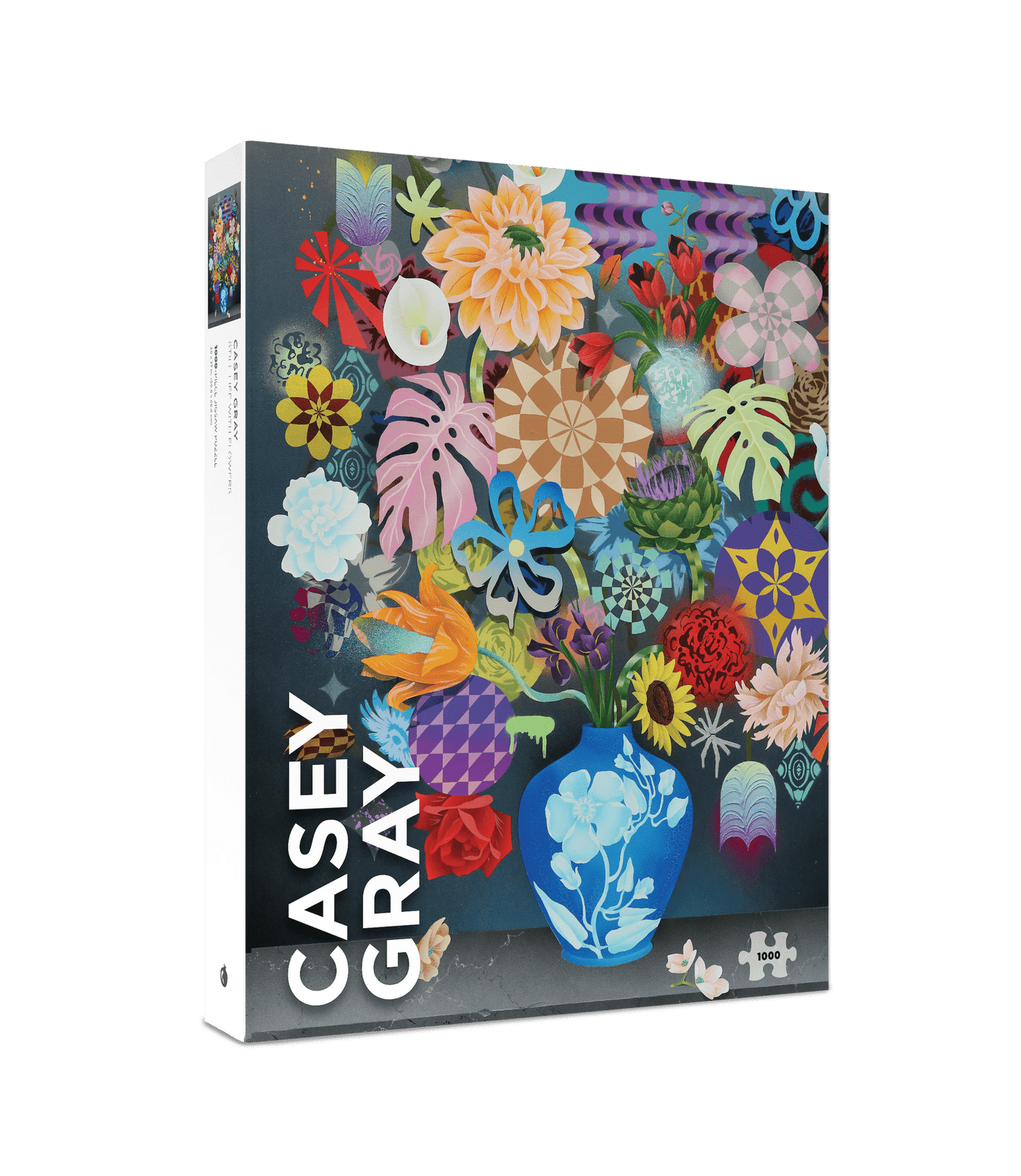 Csendélet virágokkal Pomegranate 1000 darabos kirakó puzzle (POM - AA1189 9781087512358) - puzzlegarden