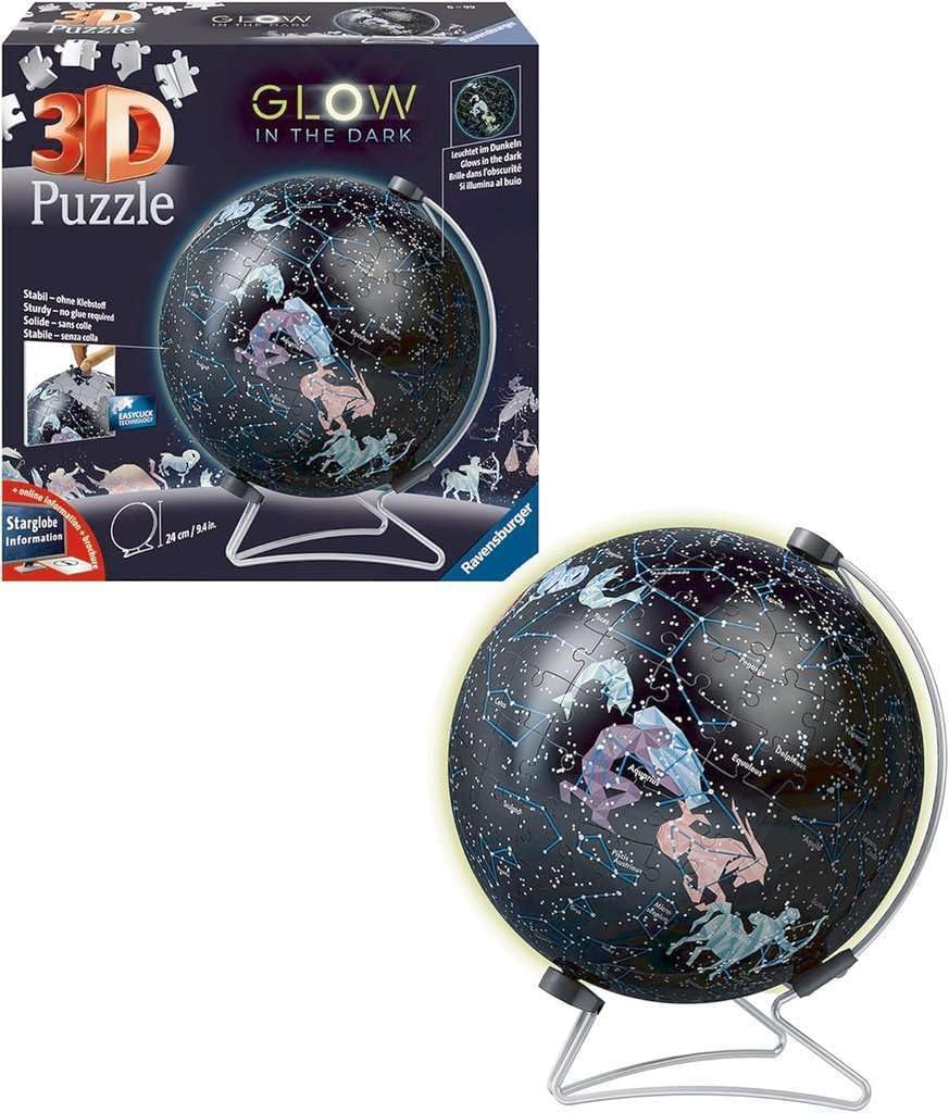 Csillaggömb - sötétben világít - 3D Ravensburger 190 darabos kirakó puzzle (RA - 11544 4005556115440) - puzzlegarden