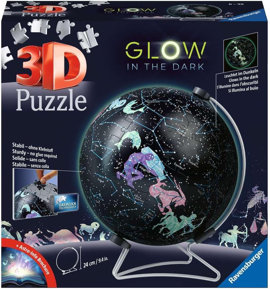 Csillaggömb - sötétben világít - 3D Ravensburger 190 darabos kirakó puzzle (RA - 11544 4005556115440) - puzzlegarden