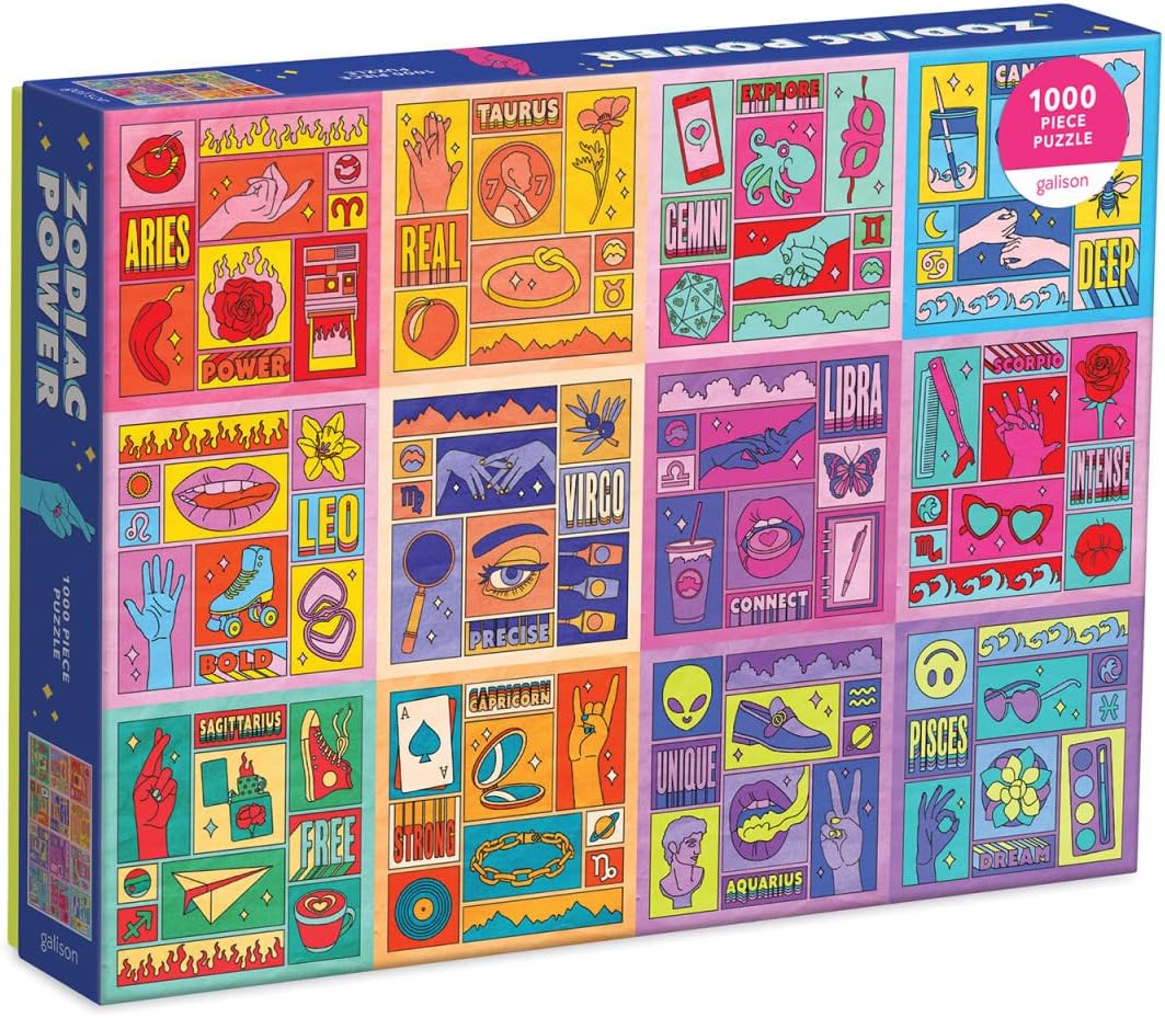 Csillagjegyek ereje Galison 1000 darabos kirakó puzzle (GA - 9780735366831) - puzzlegarden