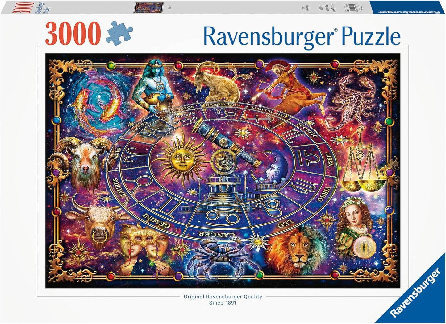 Csillagjegyek Ravensburger 3000 darabos kirakó puzzle (RA - 16718) - puzzlegarden
