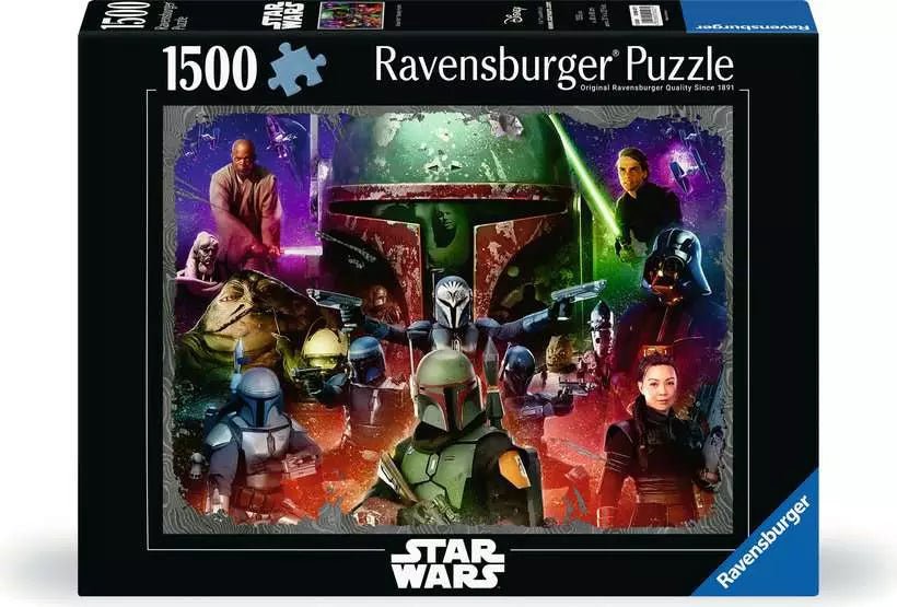 Csillagok Háborúja - Boba Fett a Fejvadász Ravensburger 1500 darabos kirakó puzzle (RA-12000427) - puzzlegarden