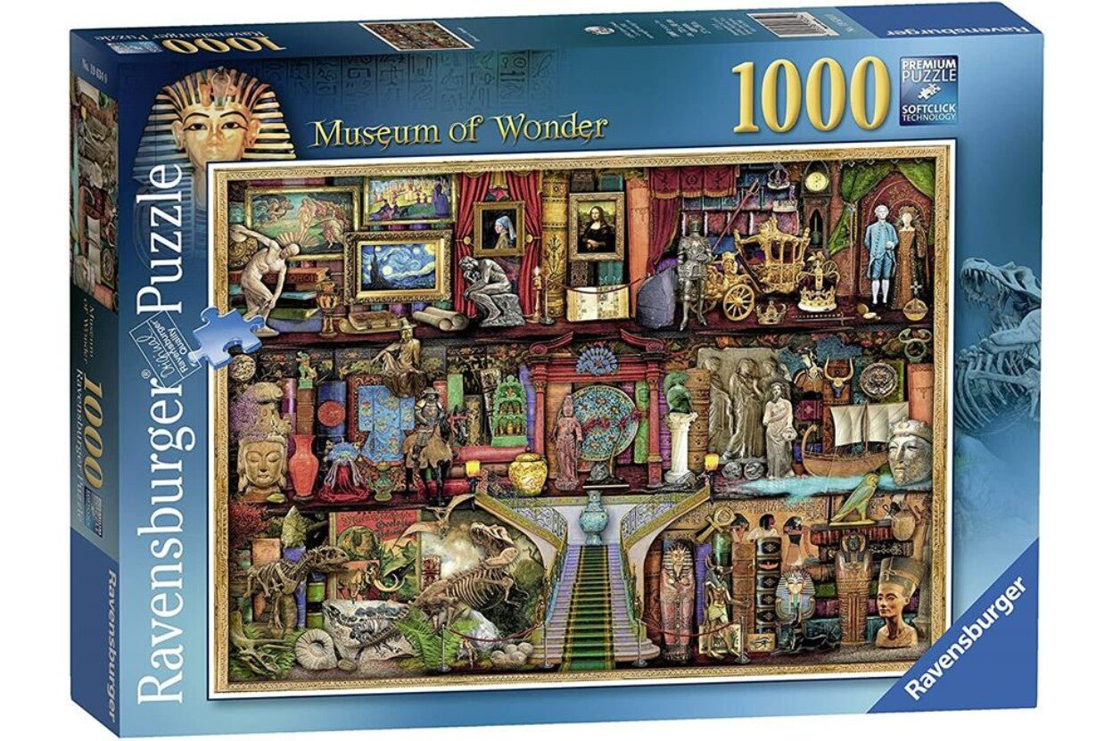 Csodák múzeuma Ravensburger 1000 darabos kirakó puzzle (RA - 19634) - puzzlegarden