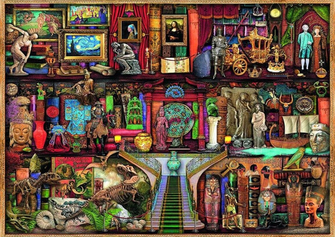 Csodák múzeuma Ravensburger 1000 darabos kirakó puzzle (RA - 19634) - puzzlegarden
