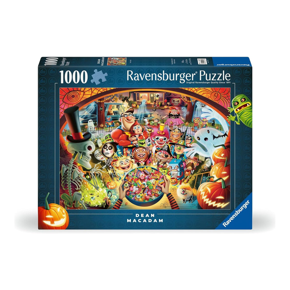 Csokit vagy csalunk! Ravensburger 1000 darabos kirakó puzzle (RA - 12001348) - puzzlegarden