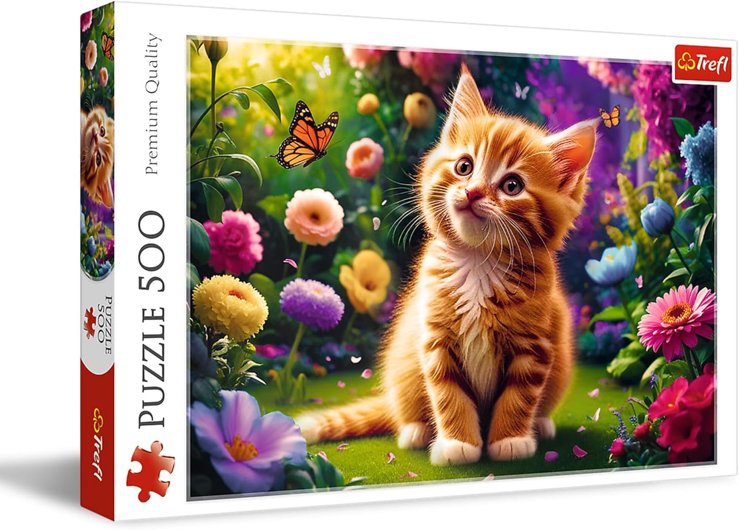 Cuki cica Trefl 500 darabos kirakó puzzle (TR - 37525 5900511375251) - puzzlegarden