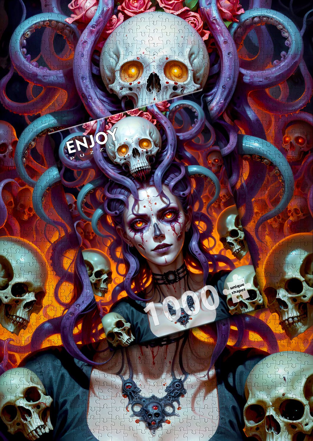 Dark Witch Enjoy 1000 darabos kirakó puzzle (EN - 2168) - puzzlegarden