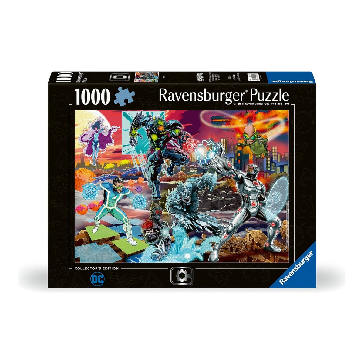 DC Collectors Edition - Cyborg Ravensburger 1000 darabos kirakó puzzle (RA - 12001347) - puzzlegarden