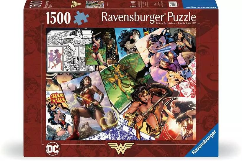 DC Collectors Edition - Wonder Woman Ravensburger 1500 darabos kirakó puzzle (RA - 12000437) - puzzlegarden