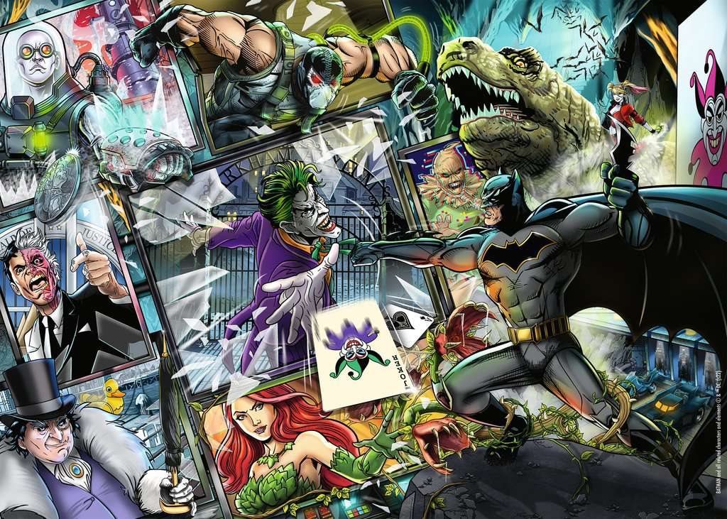 DC Collectors Edition - Batman Ravensburger 1000 darabos kirakó puzzle (RA - 17297) - puzzlegarden