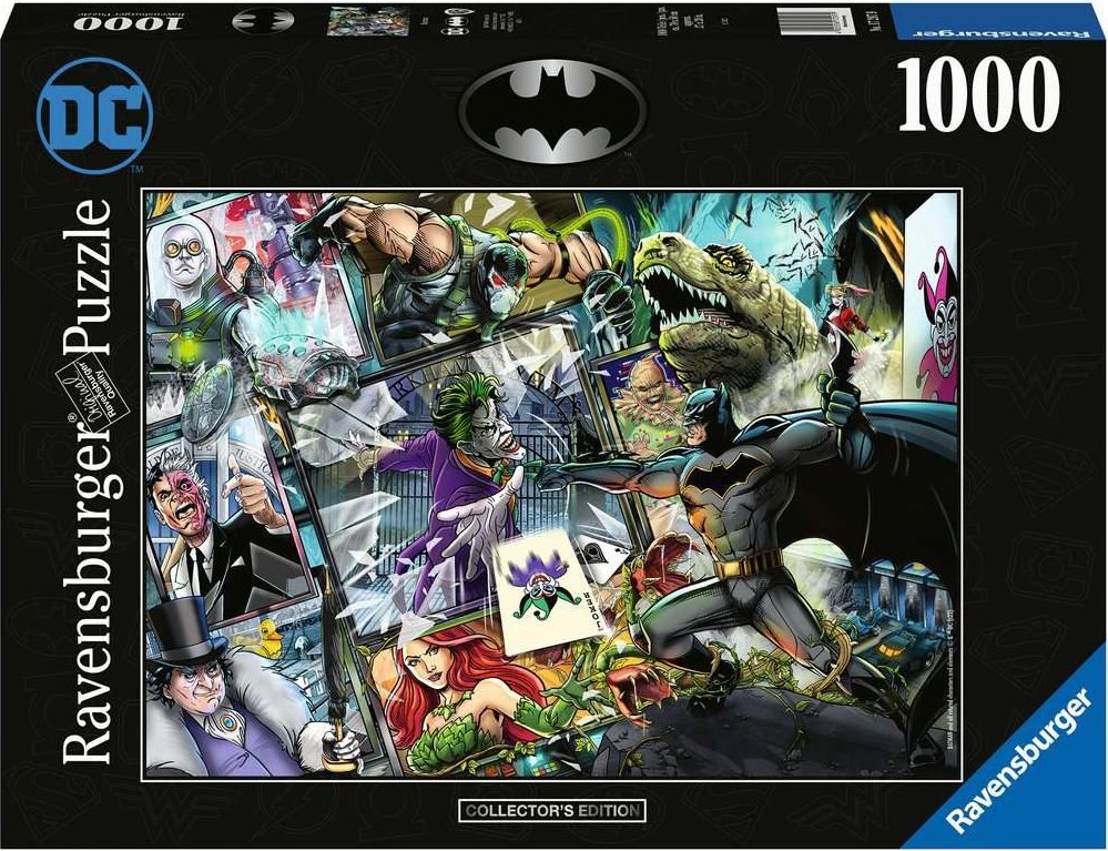DC Collectors Edition - Batman Ravensburger 1000 darabos kirakó puzzle (RA - 17297) - puzzlegarden