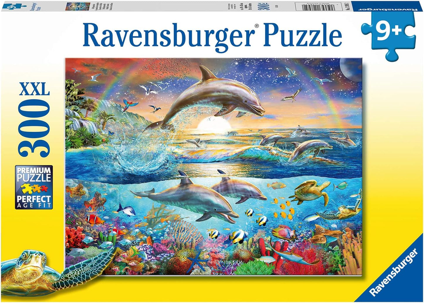 Delfinparadicsom Ravensburger 300 darabos kirakó puzzle (RA - 12895) - puzzlegarden