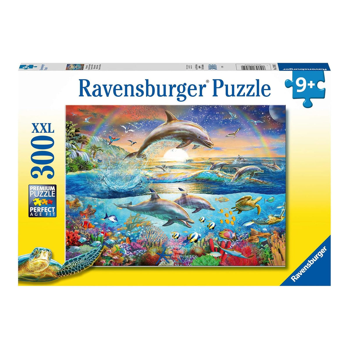 Delfinparadicsom Ravensburger 300 darabos kirakó puzzle (RA - 12895) - puzzlegarden