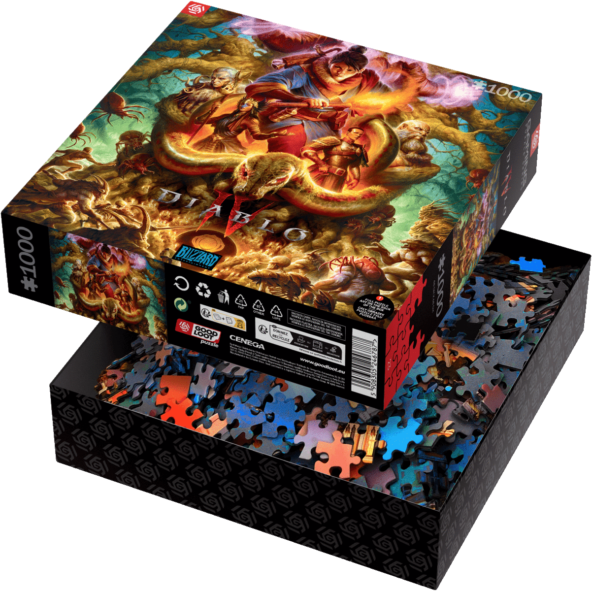 Diablo IV - Horadrim Good Loot 1000 darabos kirakó puzzle (GL - 5908305246787) - puzzlegarden