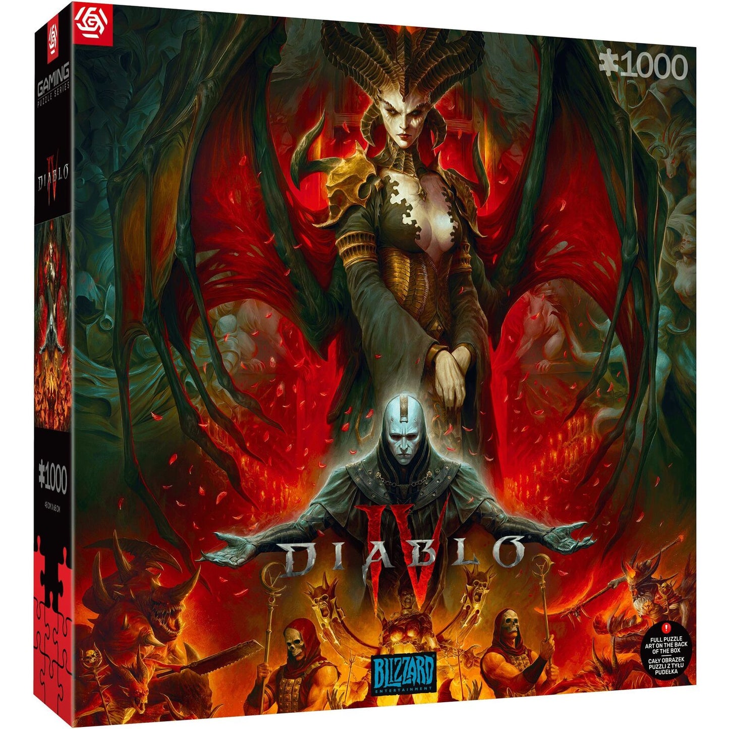 Diablo IV - Lilith kompozíció Good Loot 1000 darabos kirakó puzzle (GL - 5908305246800) - puzzlegarden