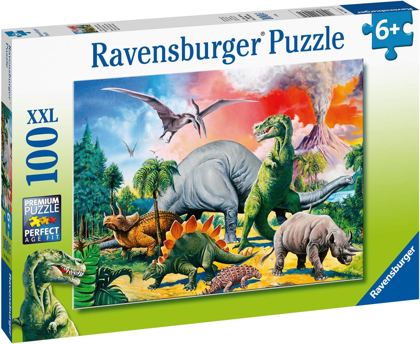 Dinoszauruszok Között Ravensburger 100 darabos kirakó puzzle (RA - 10957) - puzzlegarden