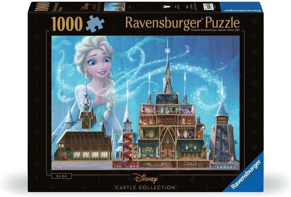 Disney Castle Collection - Elsa Ravensburger 1000 darabos kirakó puzzle (RA - 12000261) - puzzlegarden