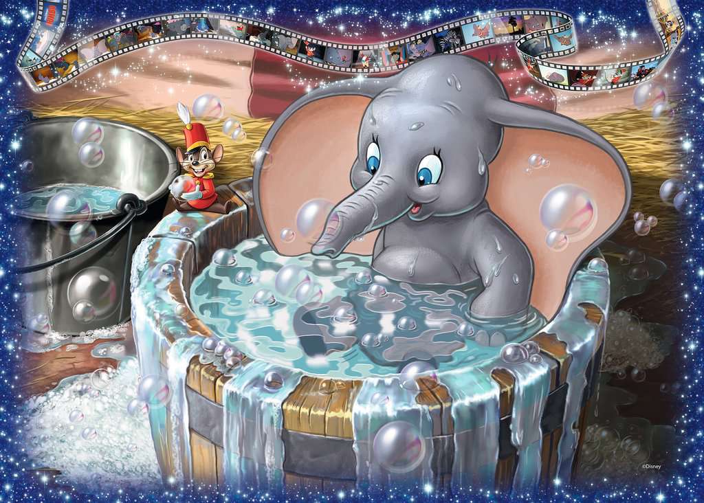 Disney Collector's Edition - Dumbo Ravensburger 1000 darabos kirakó puzzle (RA - 19676) - puzzlegarden