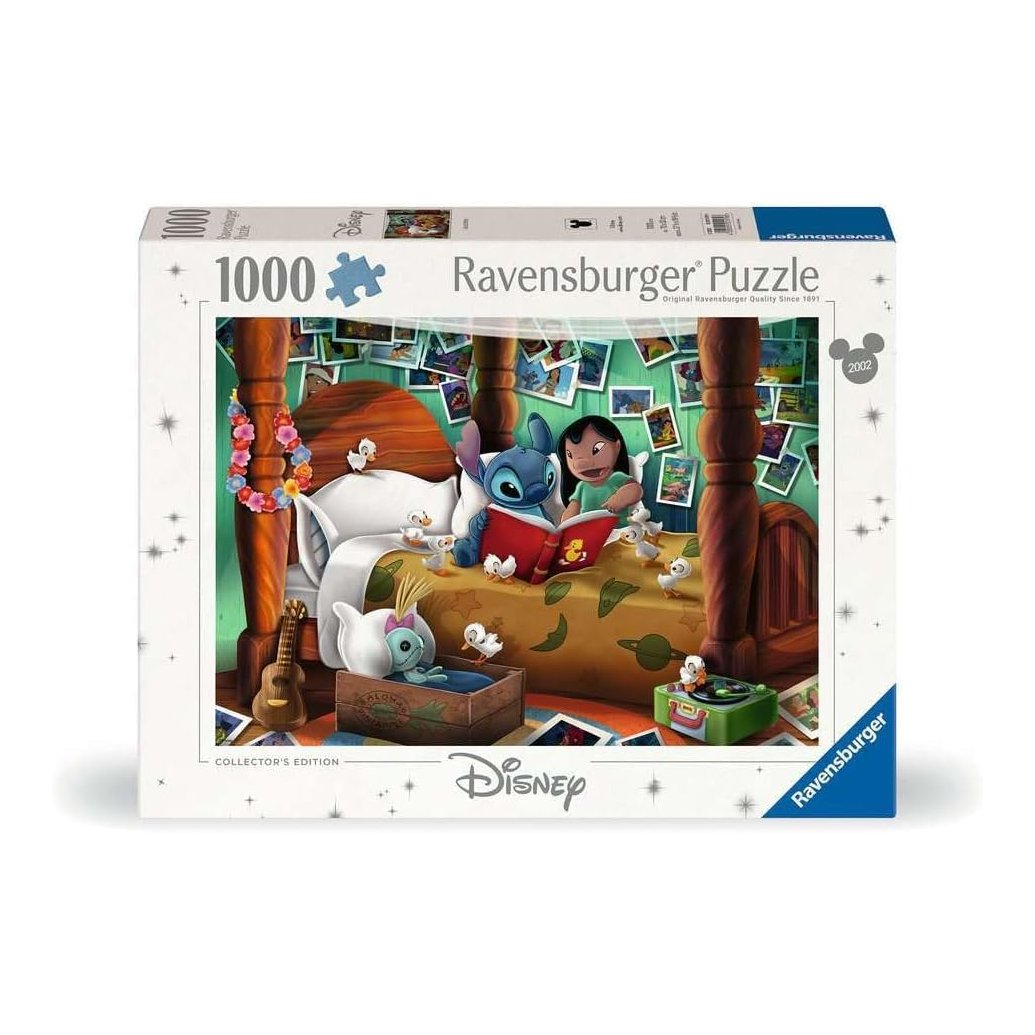 Disney Collector's Edition - Lilo és Stitch Ravensburger 1000 darabos kirakó puzzle (RA-12001579) - puzzlegarden