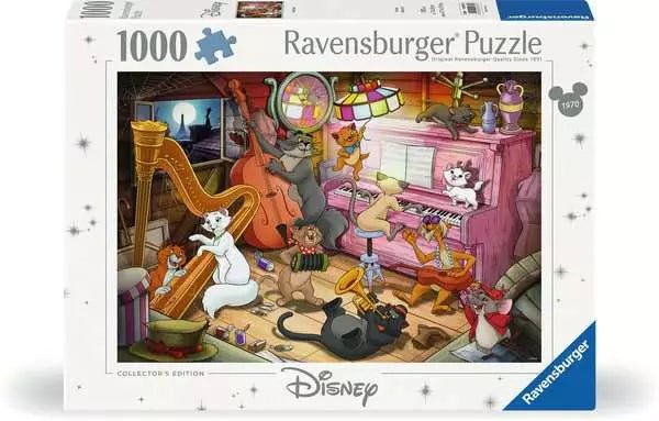Disney Collector's Edition - Macskarisztokraták Ravensburger 1000 darabos kirakó puzzle (RA - 12000753 4005555007531) - puzzlegarden