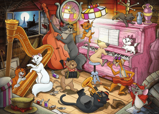 Disney Collector's Edition - Macskarisztokraták Ravensburger 1000 darabos kirakó puzzle (RA - 12000753) - puzzlegarden