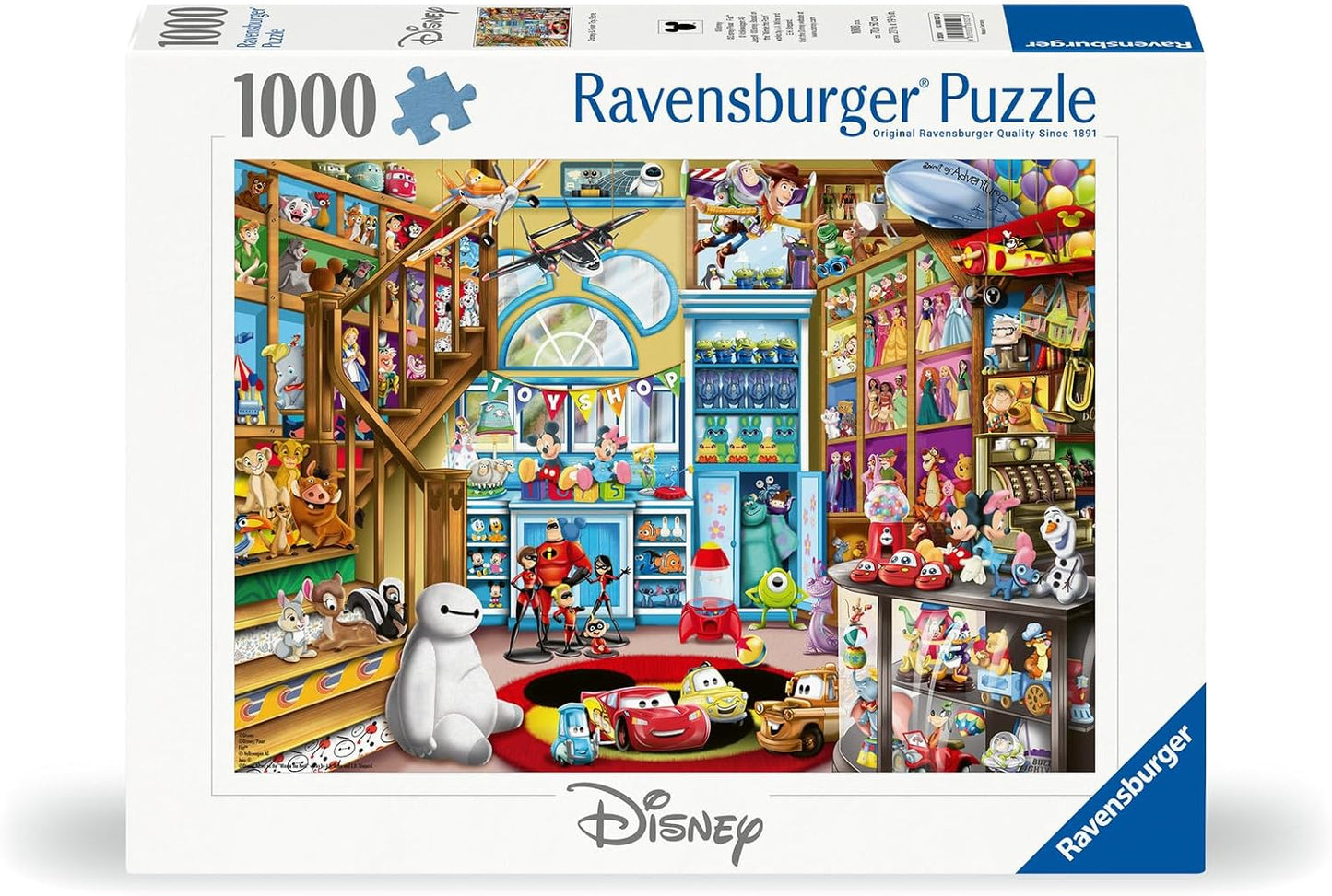 Disney és Pixar játékbolt Ravensburger 1000 darabos kirakó puzzle (RA - 12000527 4005555005278) - puzzlegarden