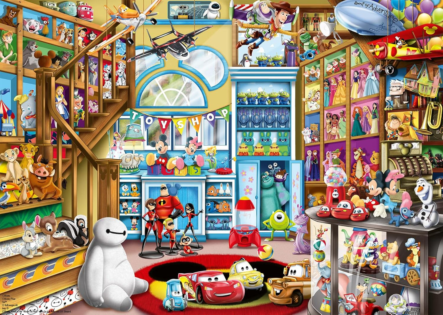 Disney és Pixar játékbolt Ravensburger 1000 darabos kirakó puzzle (RA - 12000527 4005555005278) - puzzlegarden