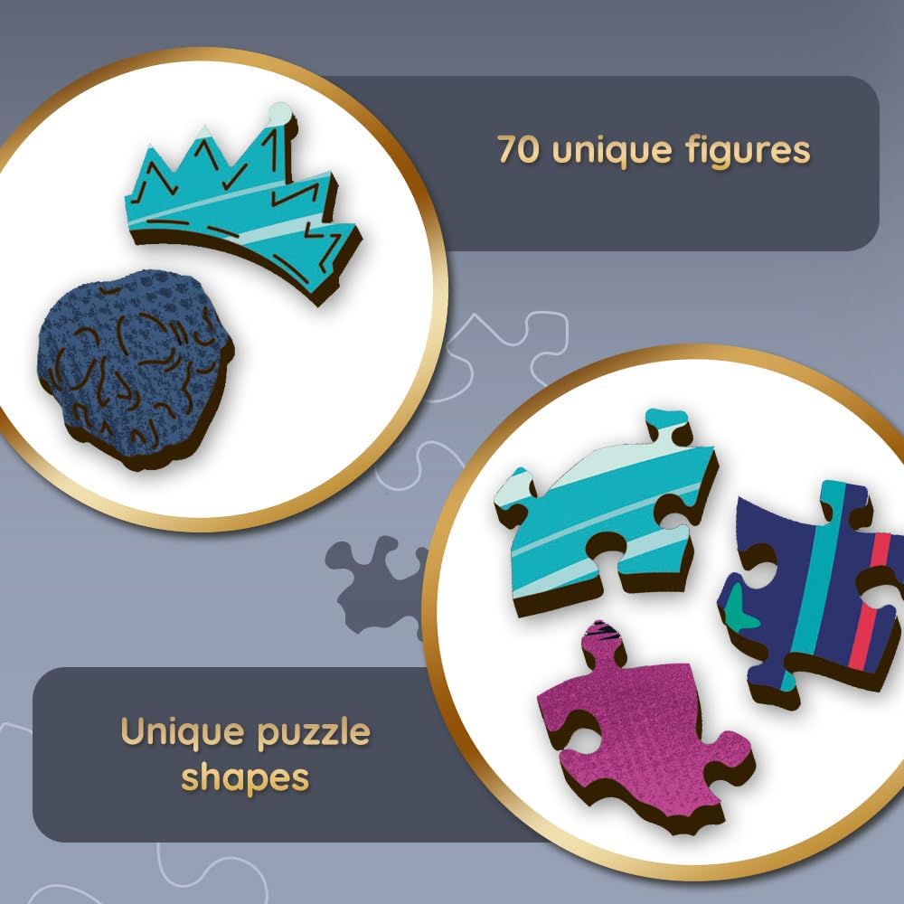 Disney Gonosztevők - Jól kifőztek valamit! - Fa kirakó Trefl Wood Craft 500 darabos kirakó puzzle (TR - 20196 5900511201963) - puzzlegarden