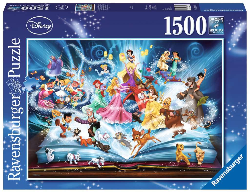 Disney Mesekönyv Ravensburger 1500 darabos kirakó puzzle (RA - 16318) - puzzlegarden