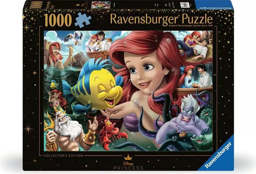 Disney Princess Collector's Edition - Ariel Ravensburger 1000 darabos kirakó puzzle (RA-12000567) - puzzlegarden