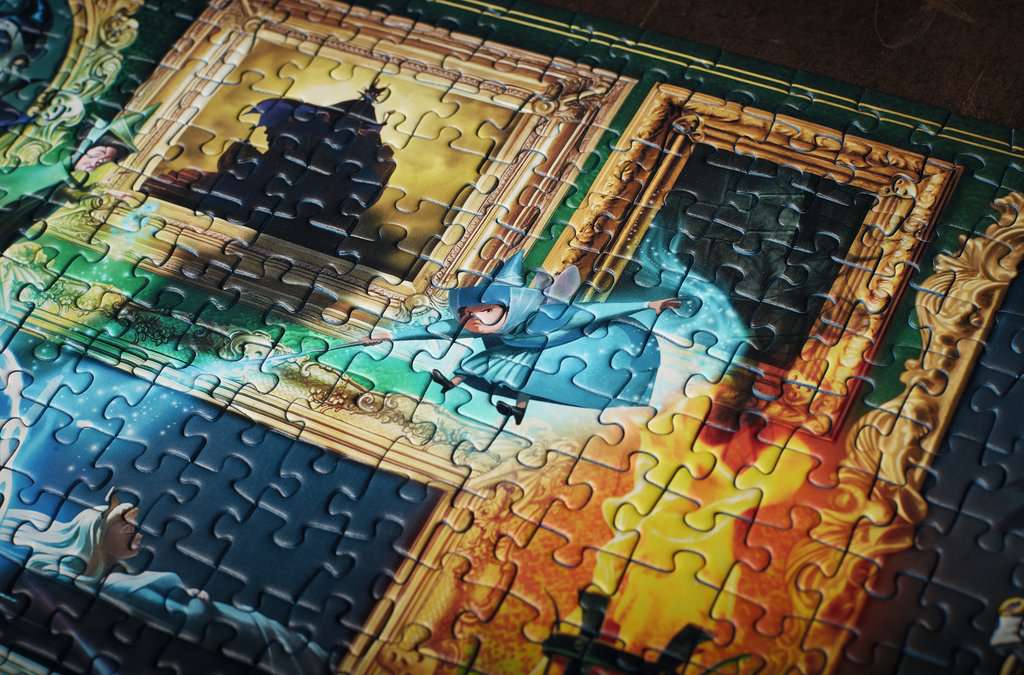 Disney Villainous - Demóna Ravensburger 1000 darabos kirakó puzzle (RA - 15025) - puzzlegarden