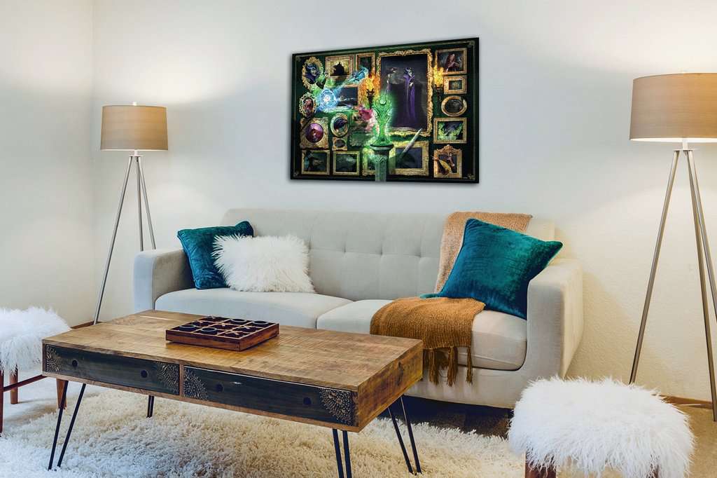Disney Villainous - Demóna Ravensburger 1000 darabos kirakó puzzle (RA - 15025) - puzzlegarden