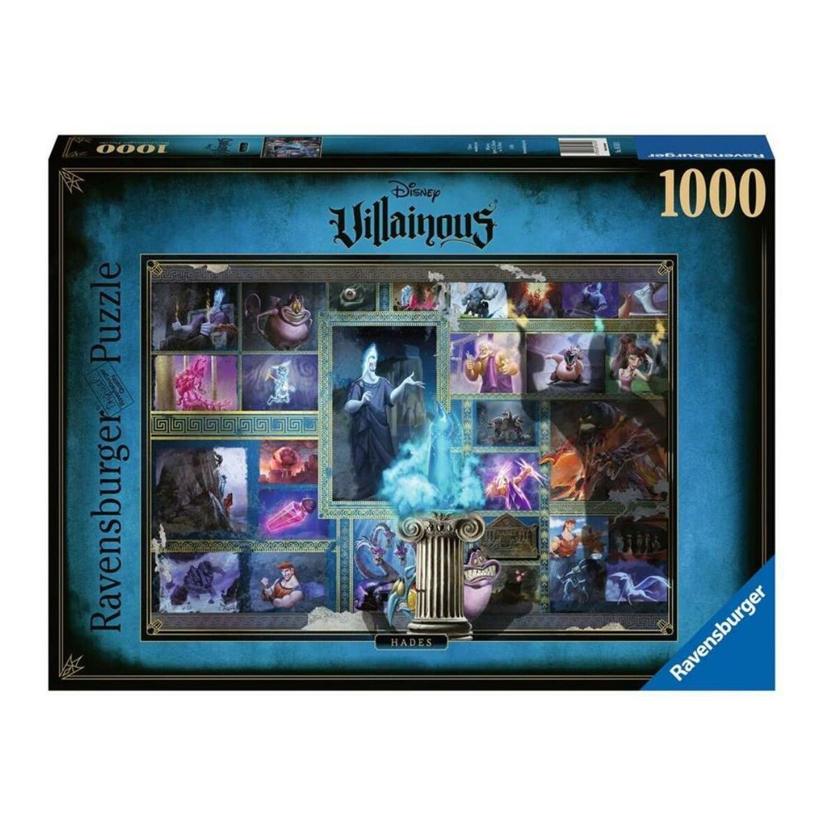 Disney Villainous - Hádész - kisebb dobozos Ravensburger 1000 darabos kirakó puzzle (RA - 12000096) - puzzlegarden